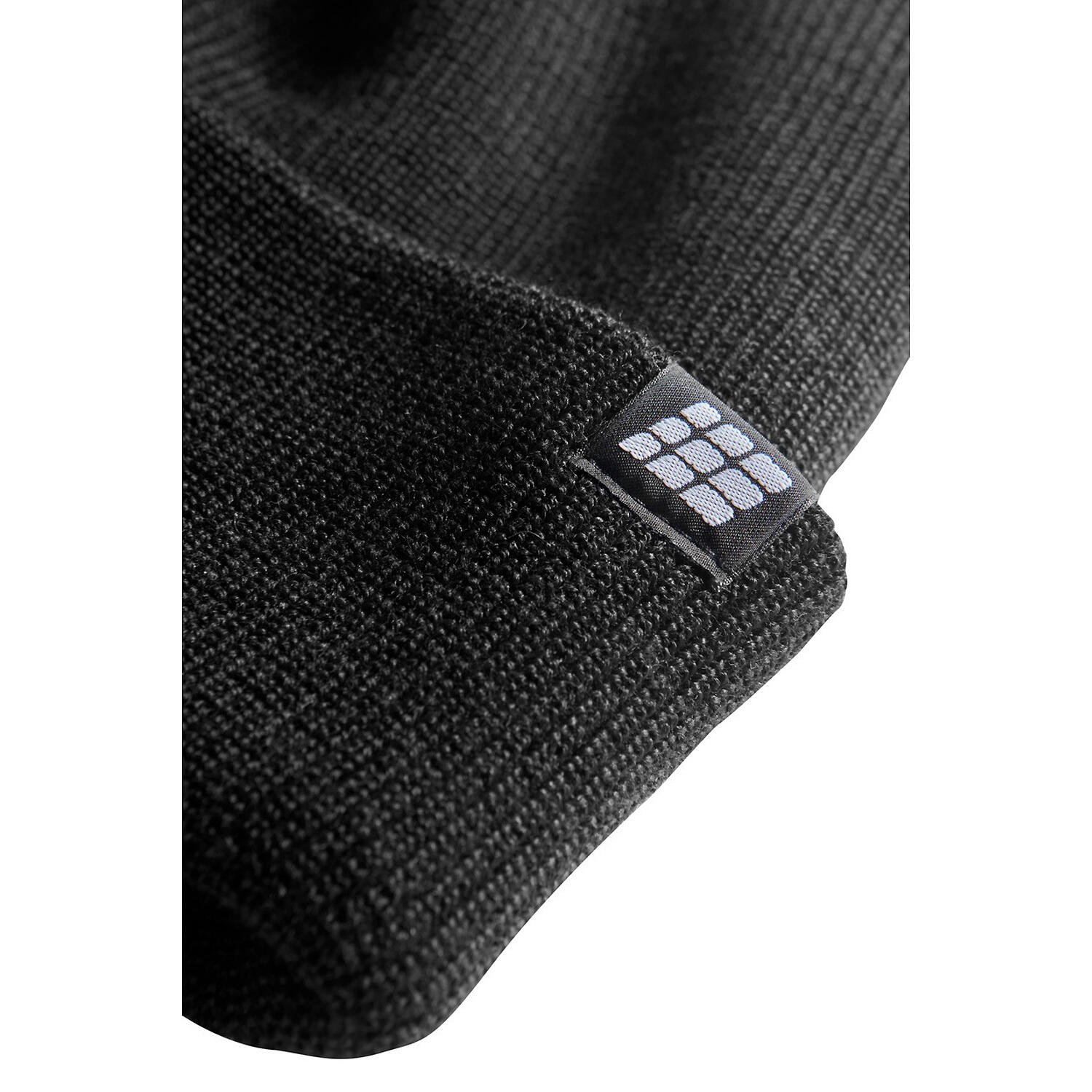 Zimowa czapka beanie sportowa z wełną merino CEP Cold Wheather unisex 3/6