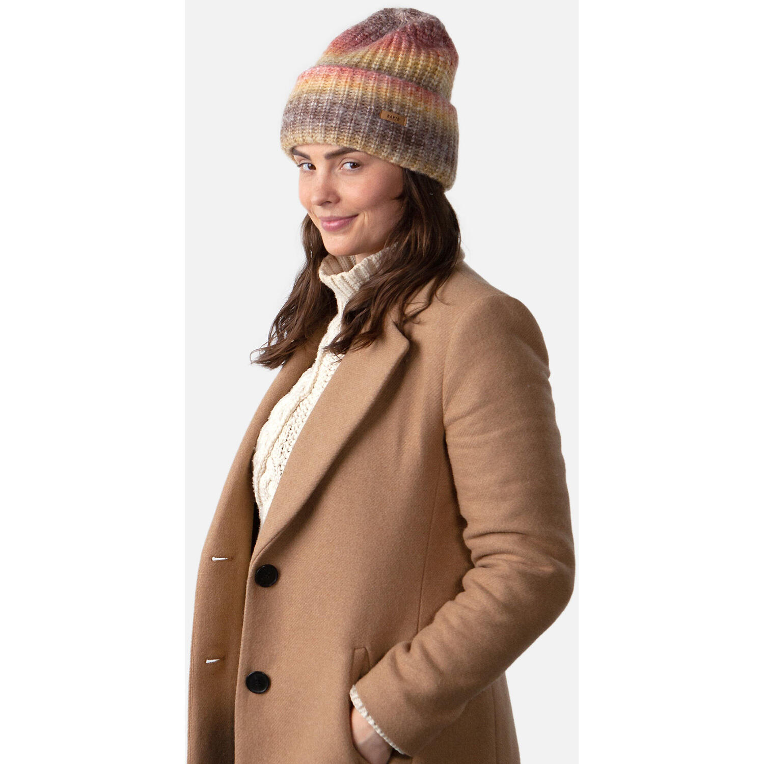 Bonnet Vreya Burnt Red Femme 2/3