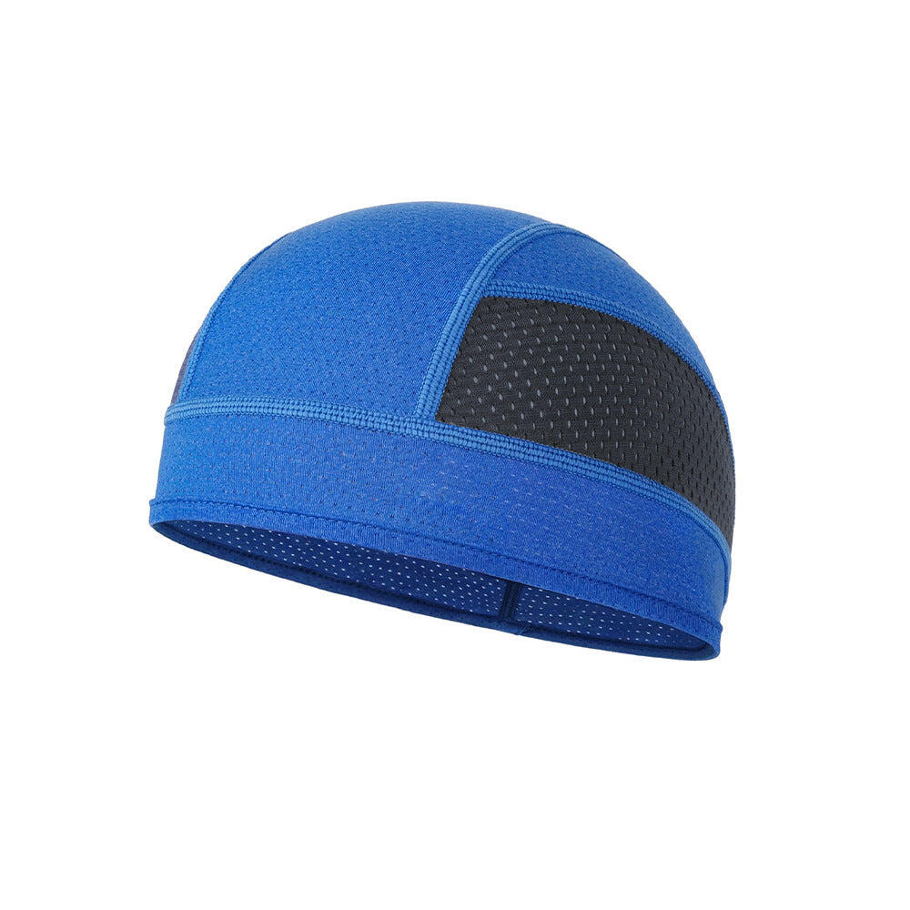 Cooling Mesh Skull Cap Helmet Liner Sweat Wicking Quick Dry Beanie Blue