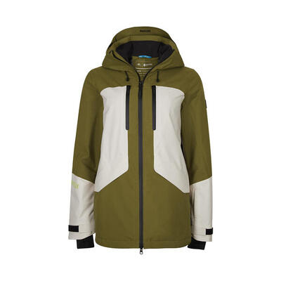 O'neill o'neill jassen gtx insulated jacket dames plantation colour block