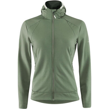 Damen Rollkragen W ZIP-HOODY TECH-MERINO