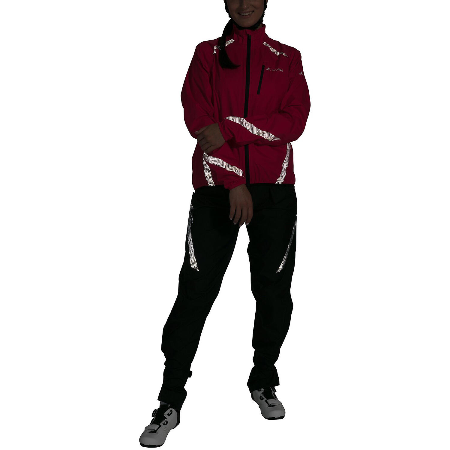 Pantalones de lluvia para mujer VAUDE Luminum Perf.II 3/6
