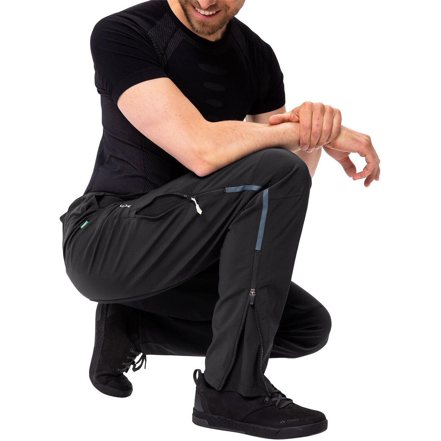 Pantalon de pluie VAUDE Qimsa II 3/7