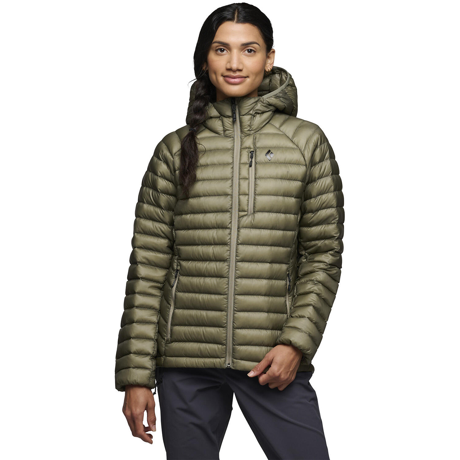 Damen Jacke W APPROACH DOWN HOODY 3/4