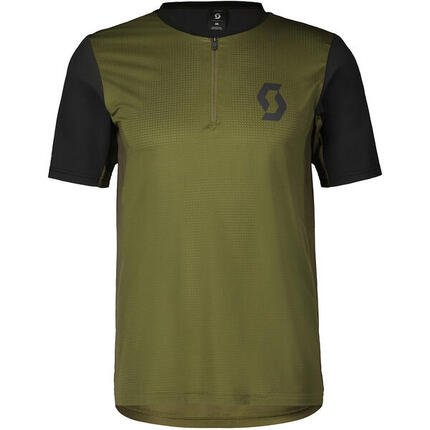 Herren T-Shirt M TRAIL VERTIC ZIP S/SL SHIRT