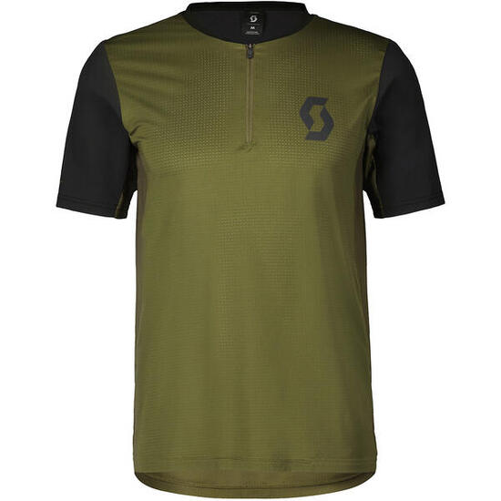 Herren T-Shirt M TRAIL VERTIC ZIP S/SL SHIRT