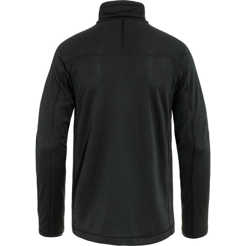 Pulover polar Abisko Lite Fleece Jacket M - negru barbati