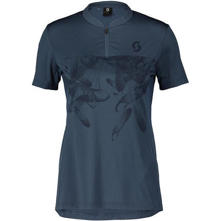 Damen T-Shirt W TRAIL FLOW ZIP S/SL SHIRT