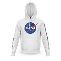 Pullover/Hoodie à emblème - Blanc