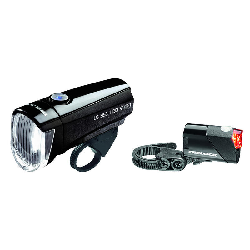 Set di luci LS350 + LS710 I-Go Sport - Nero