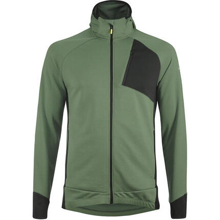 Herren Rollkragen M ZIP-HOODY TECH-MERINO