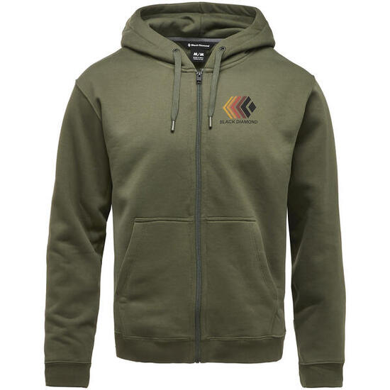 Herren Unterjacke M FADED FULL ZIP HOODY