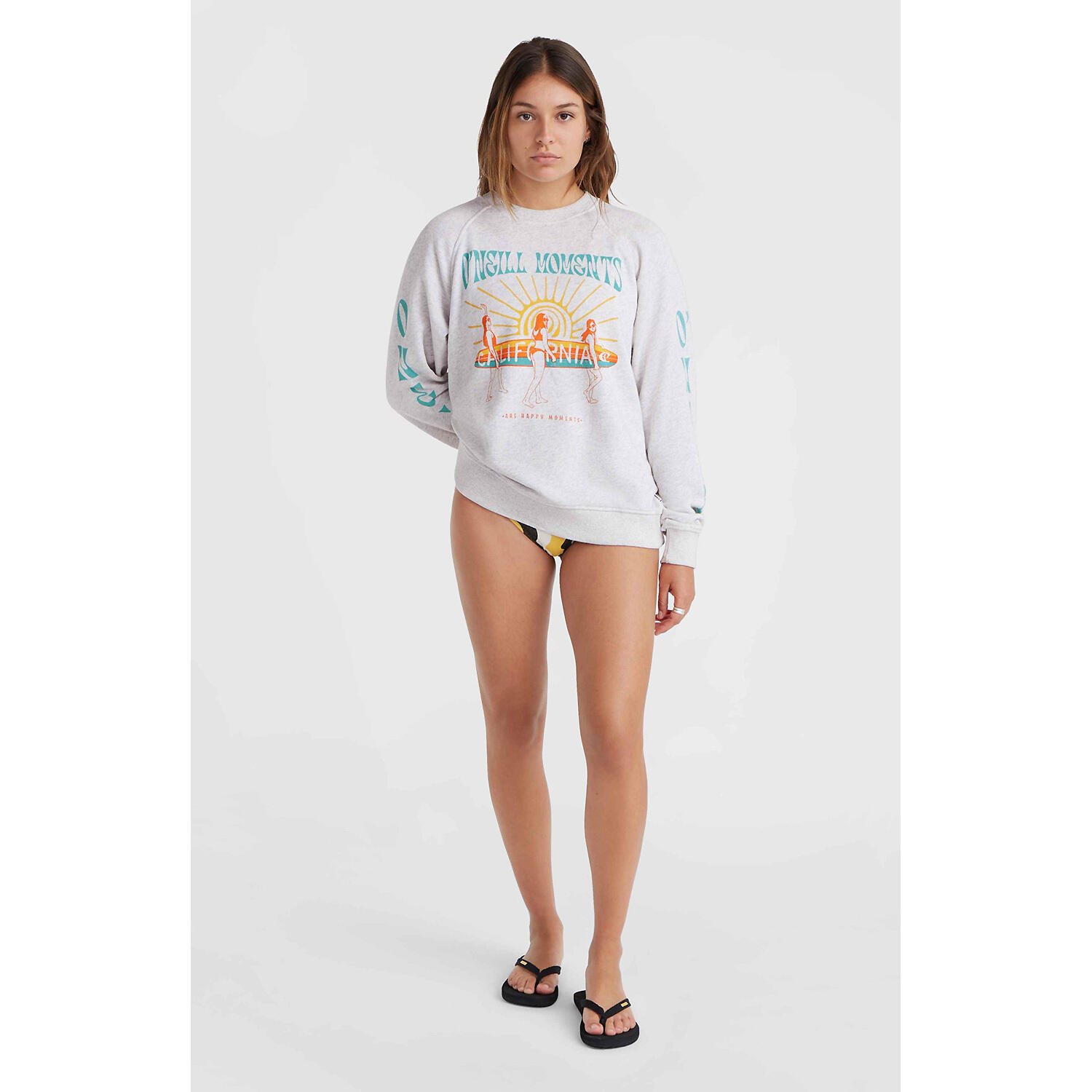 Damen Sweatshirt W BEACH VINTAGE CREW 3/7