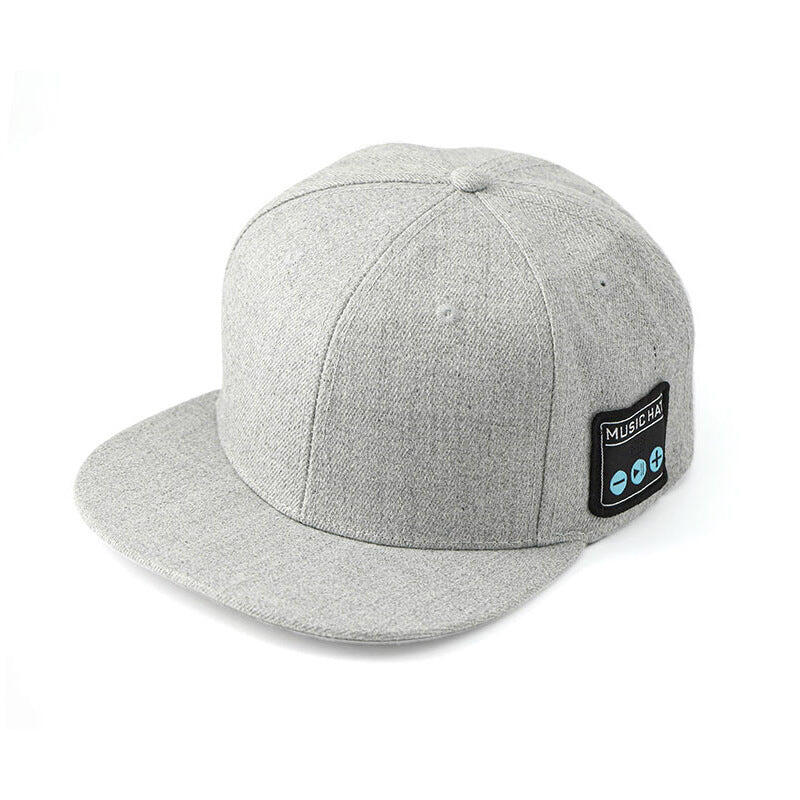 Light Grey Bluetooth 5.4 Music Adjustable Sun Hat