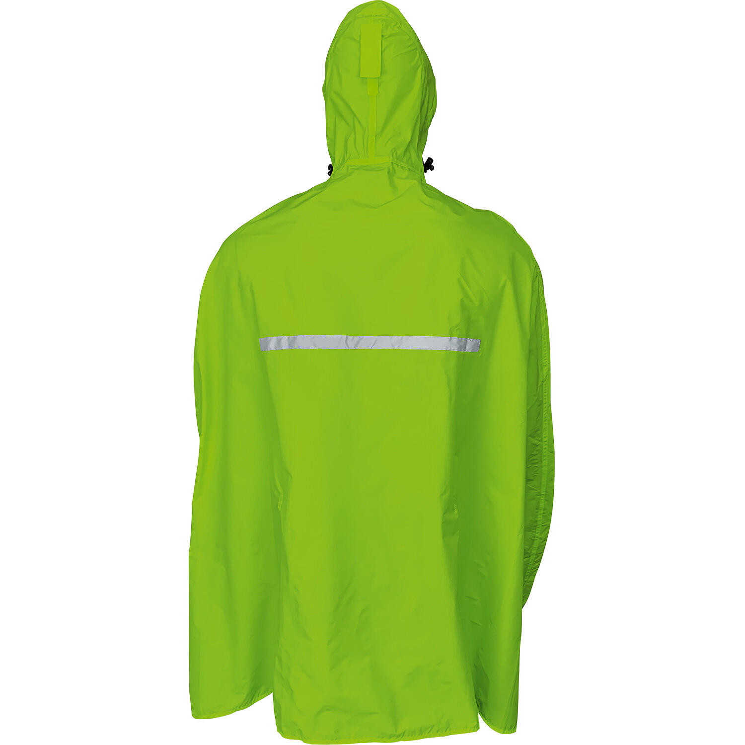 Unisex regenponcho PASOFINO neongroen 2/2