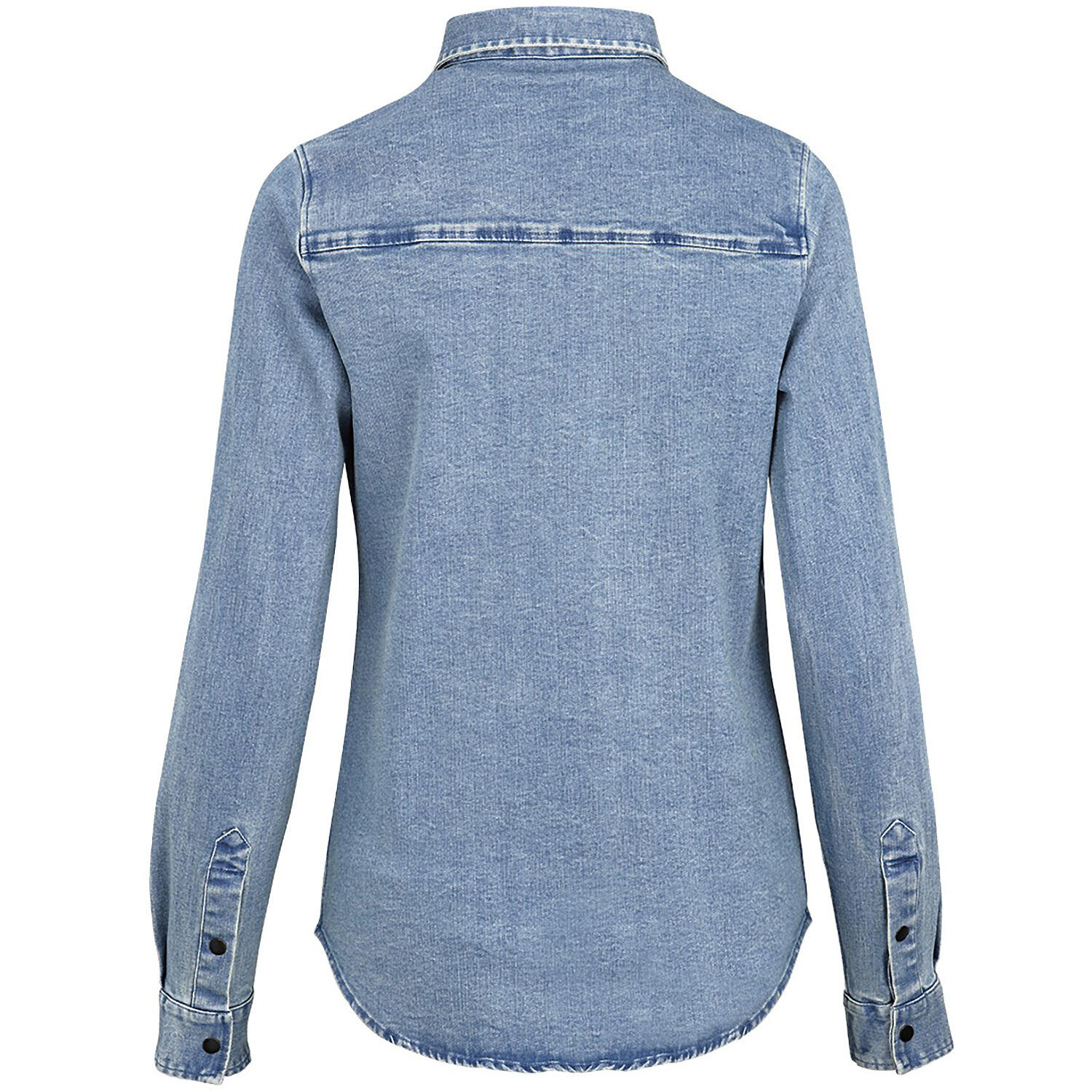 Damen Hemd W CARVE DIGGER ORGANIC DENIM SHIRT 4/6