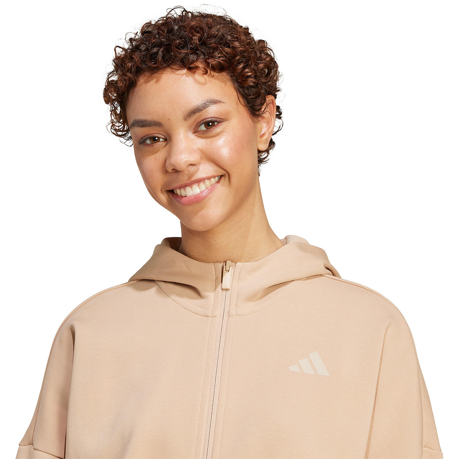 Sweat à capuche Adidas modèle JX0440 pour femmes 4/5