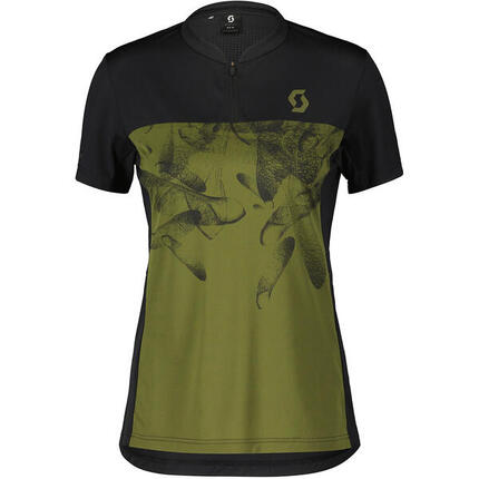 Damen T-Shirt W TRAIL FLOW ZIP S/SL SHIRT