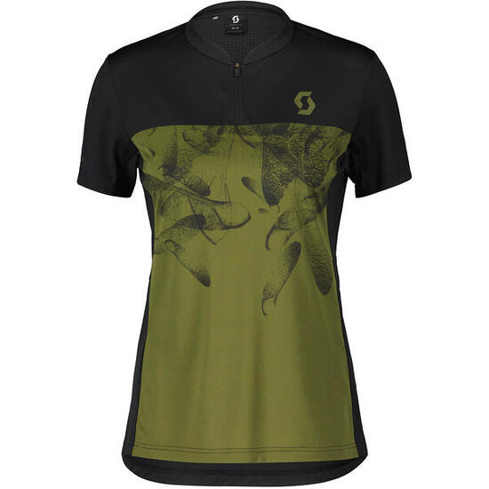 Damen T-Shirt W TRAIL FLOW ZIP S/SL SHIRT