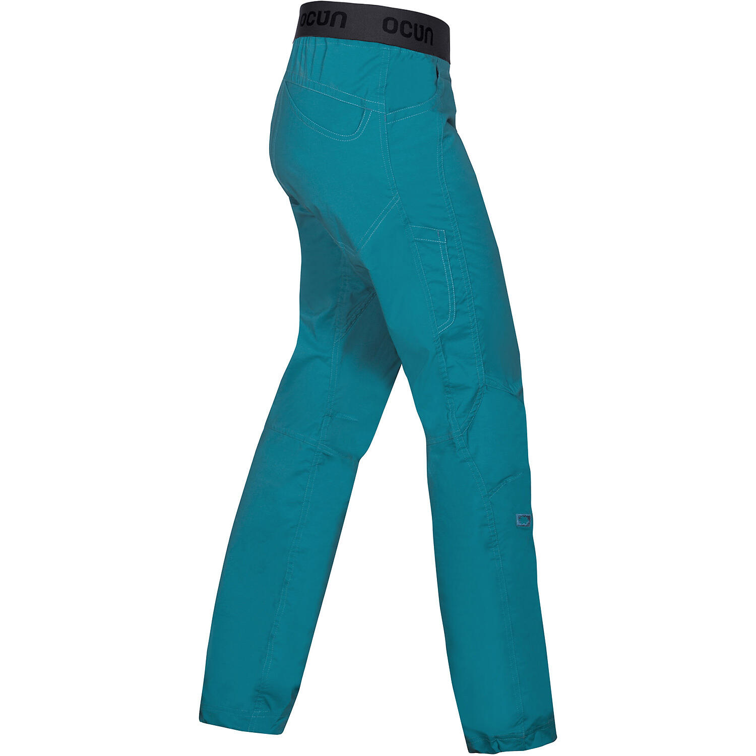 Pantalon escalade Ocún Mania Eco turquoise extensible 2/7