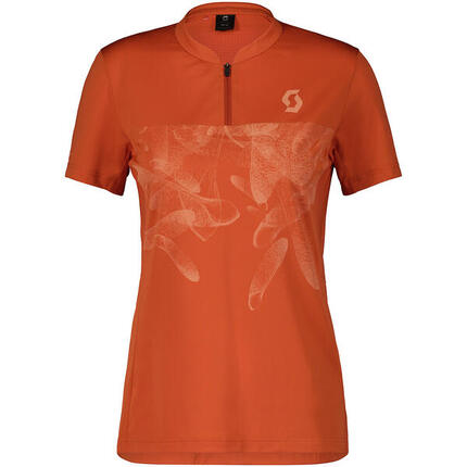 Damen T-Shirt W TRAIL FLOW ZIP S/SL SHIRT
