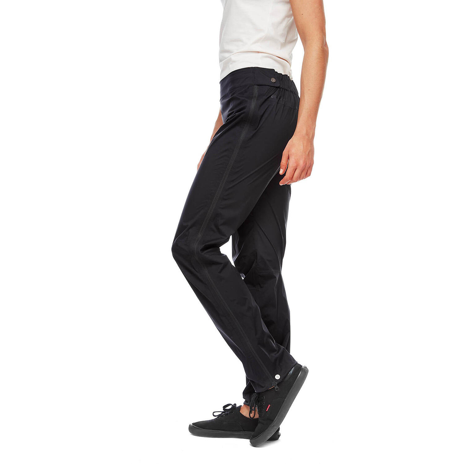 Damen Regenhosen W STORMLINE STRETCH FULL ZIP RAIN PANTS 4/4
