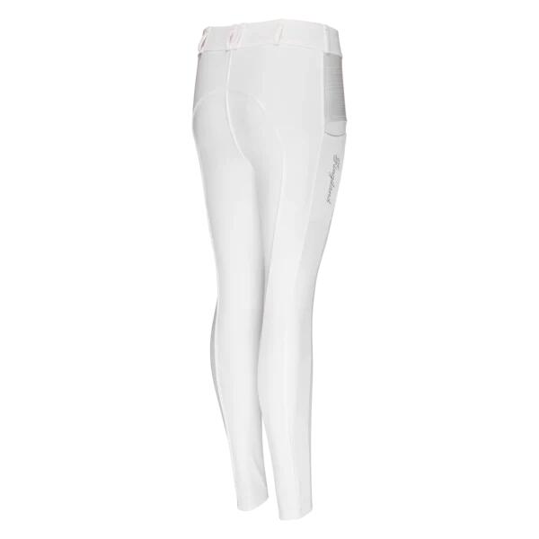 KLKAYSA F-TEC 6 FULL GRIP BREECHES WHITE JUNIOR 2/2