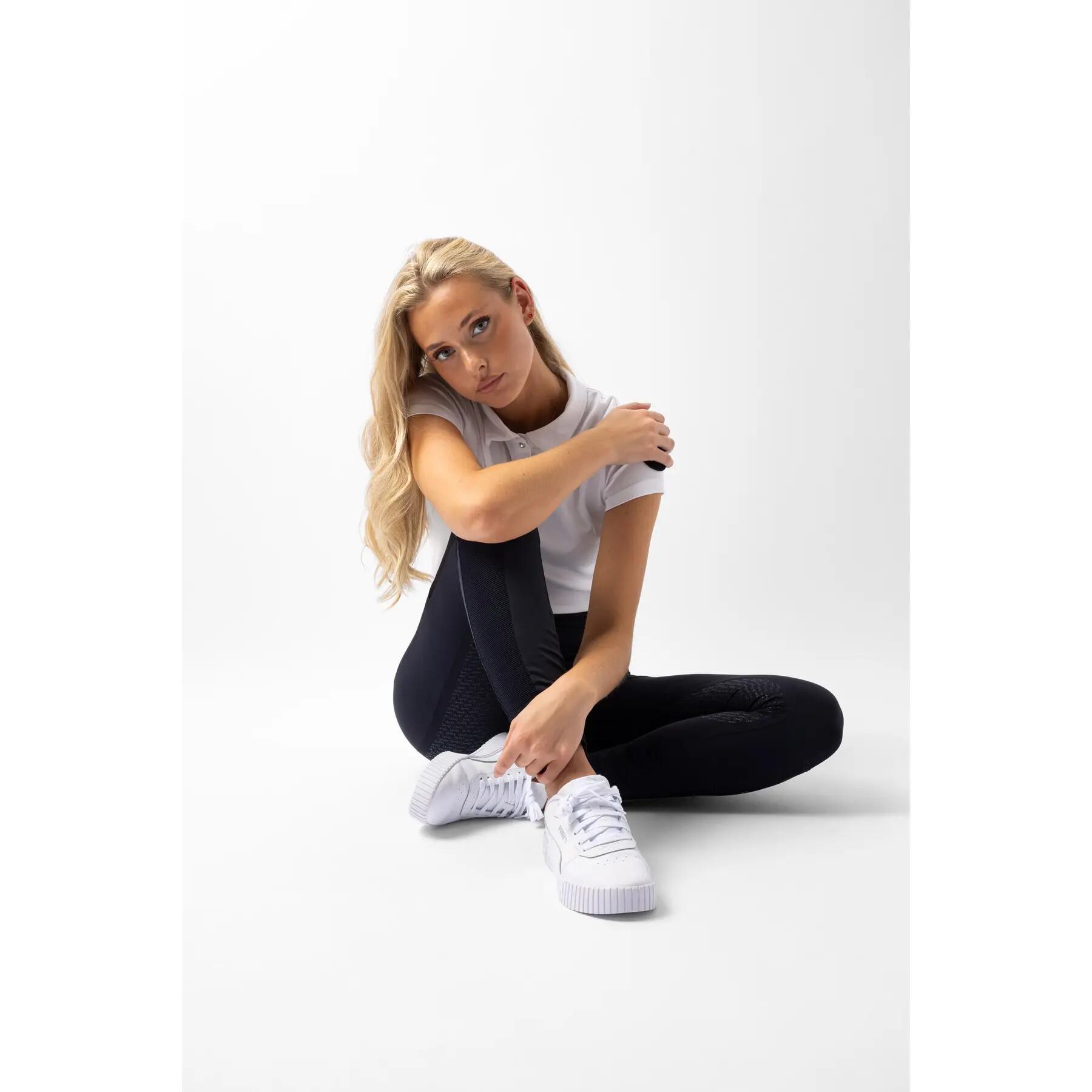 Leggings abbigliamento funzionale da equitazione full grip per donna Horze Mathi 5/7