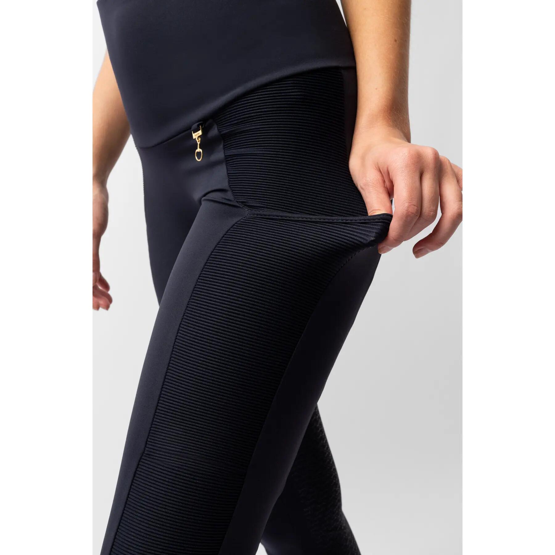 Leggings abbigliamento funzionale da equitazione full grip per donna Horze Mathi 7/7