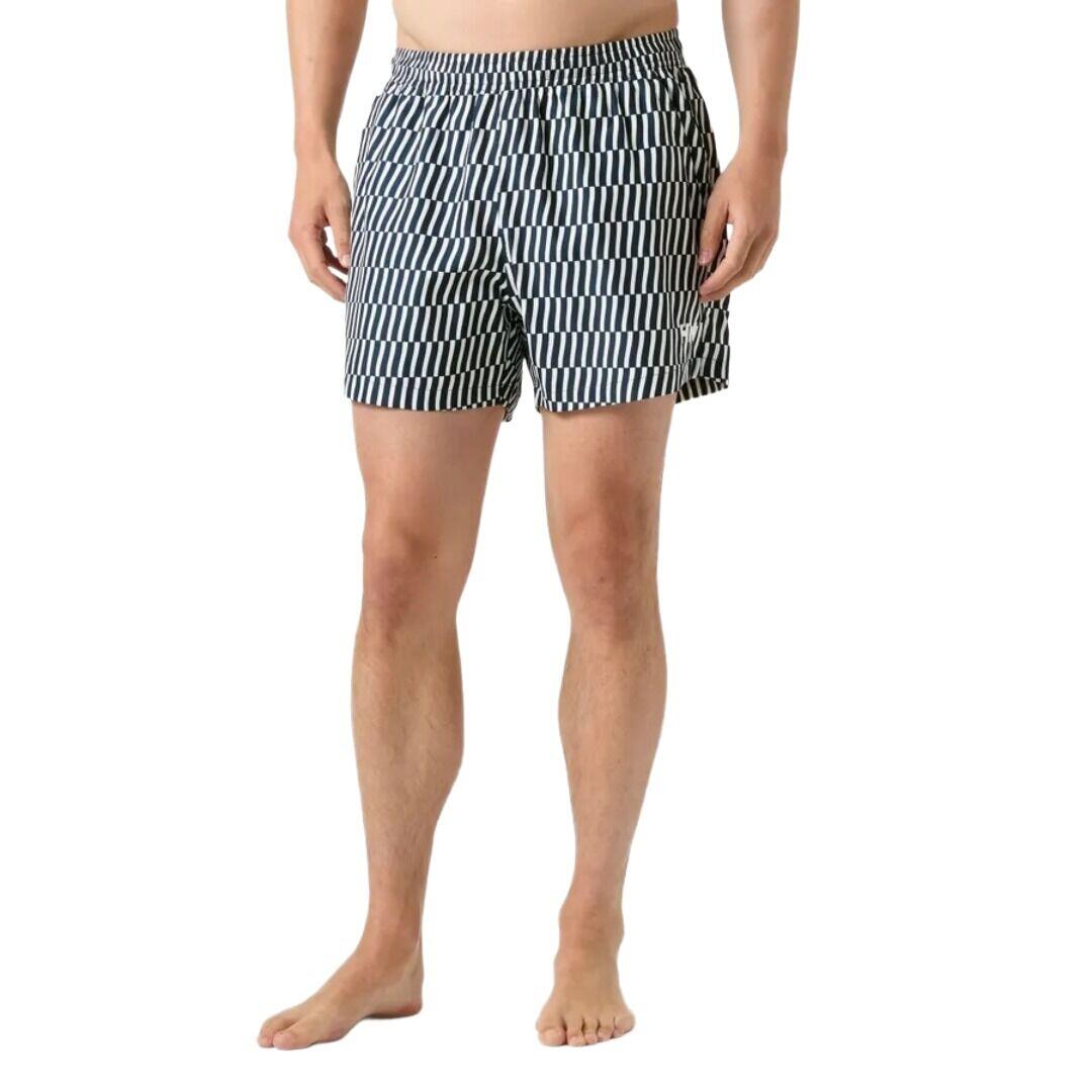 Bañador de Rayas Azul Marino Helly Hansen Men''s Newport Trunk 4.5 3/5