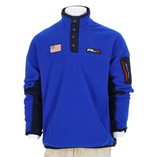 Second hand - Maglione pile uomo Polo Ralph Lauren - Stato eccellente