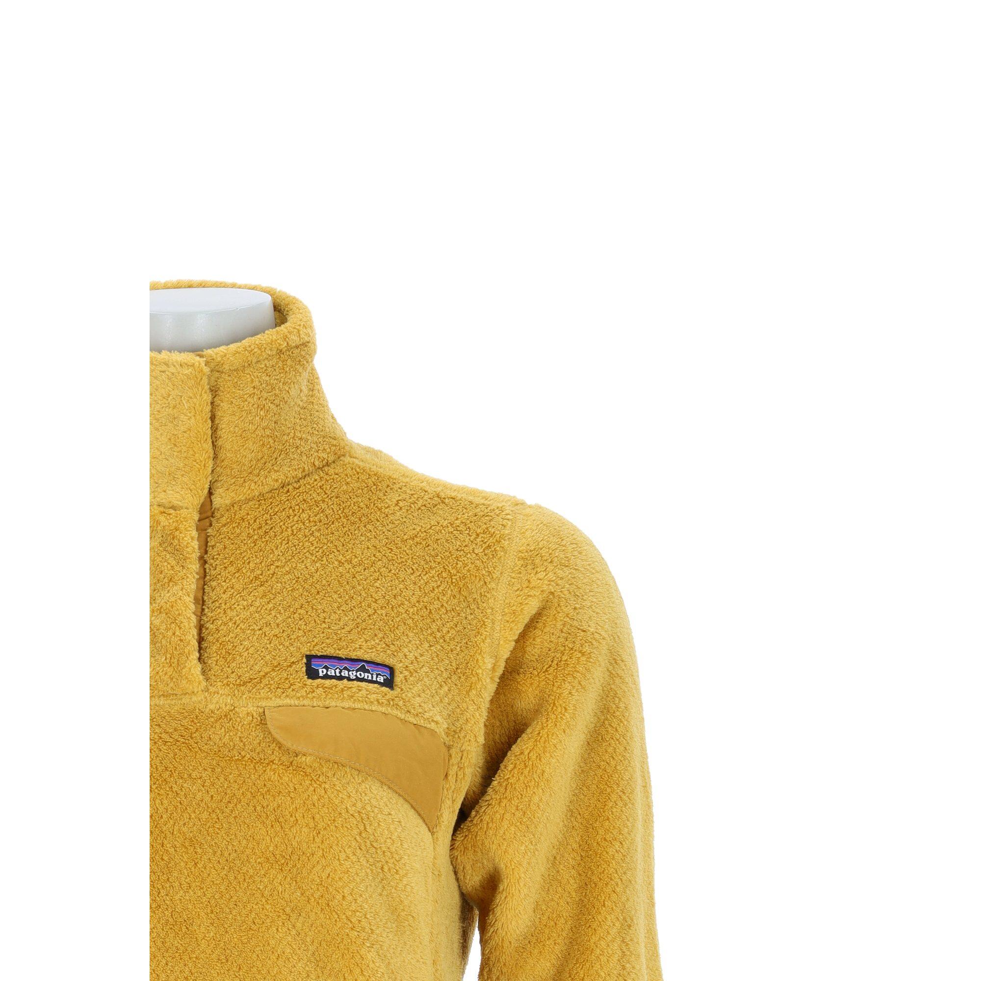 Seconde vie - Pull polaire Femme  Snap-T Jaune - Excellent 6/7