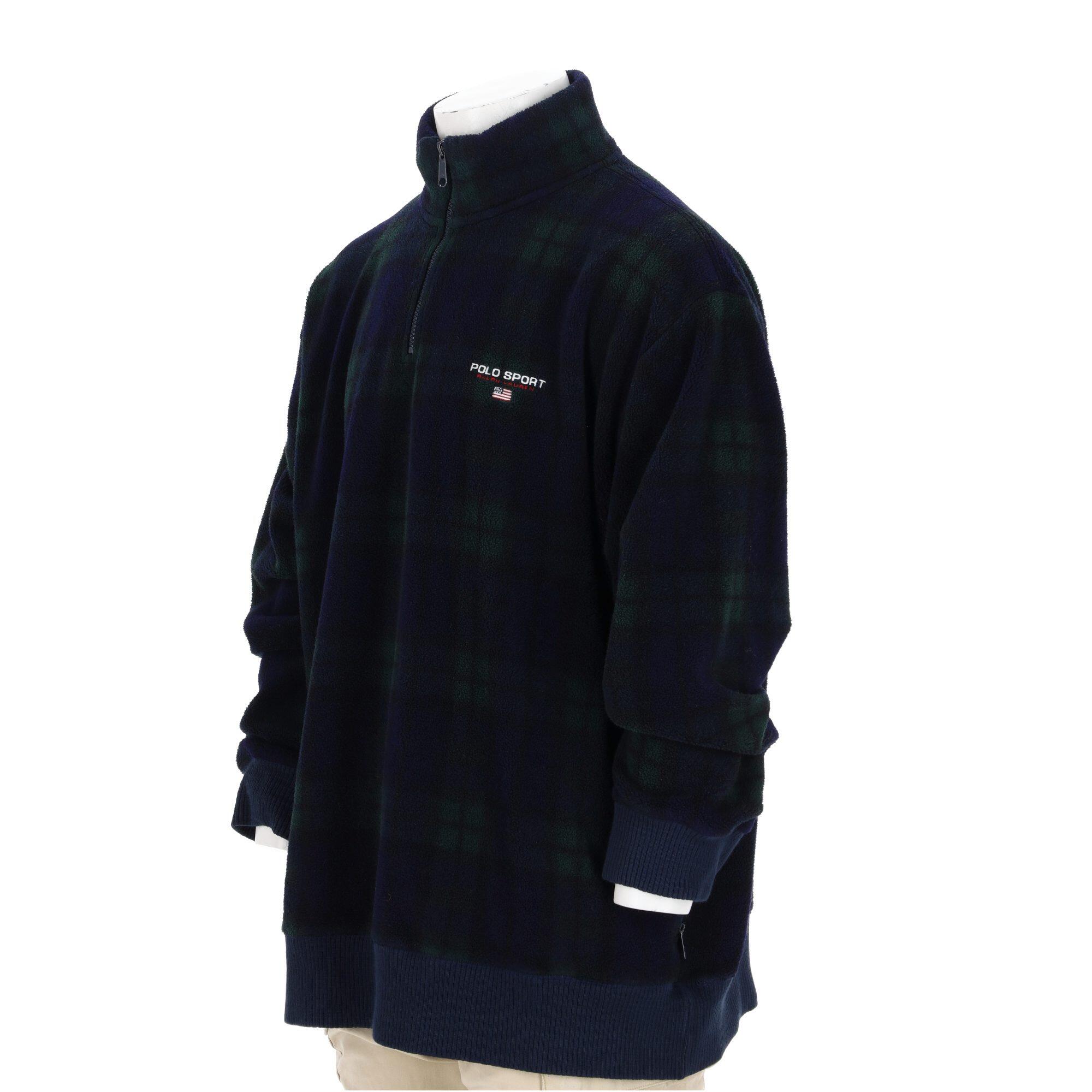 Refurbished - Polo Ralph Lauren Herren Fleecepullover Vintage Y2K - Wie neu 4/7