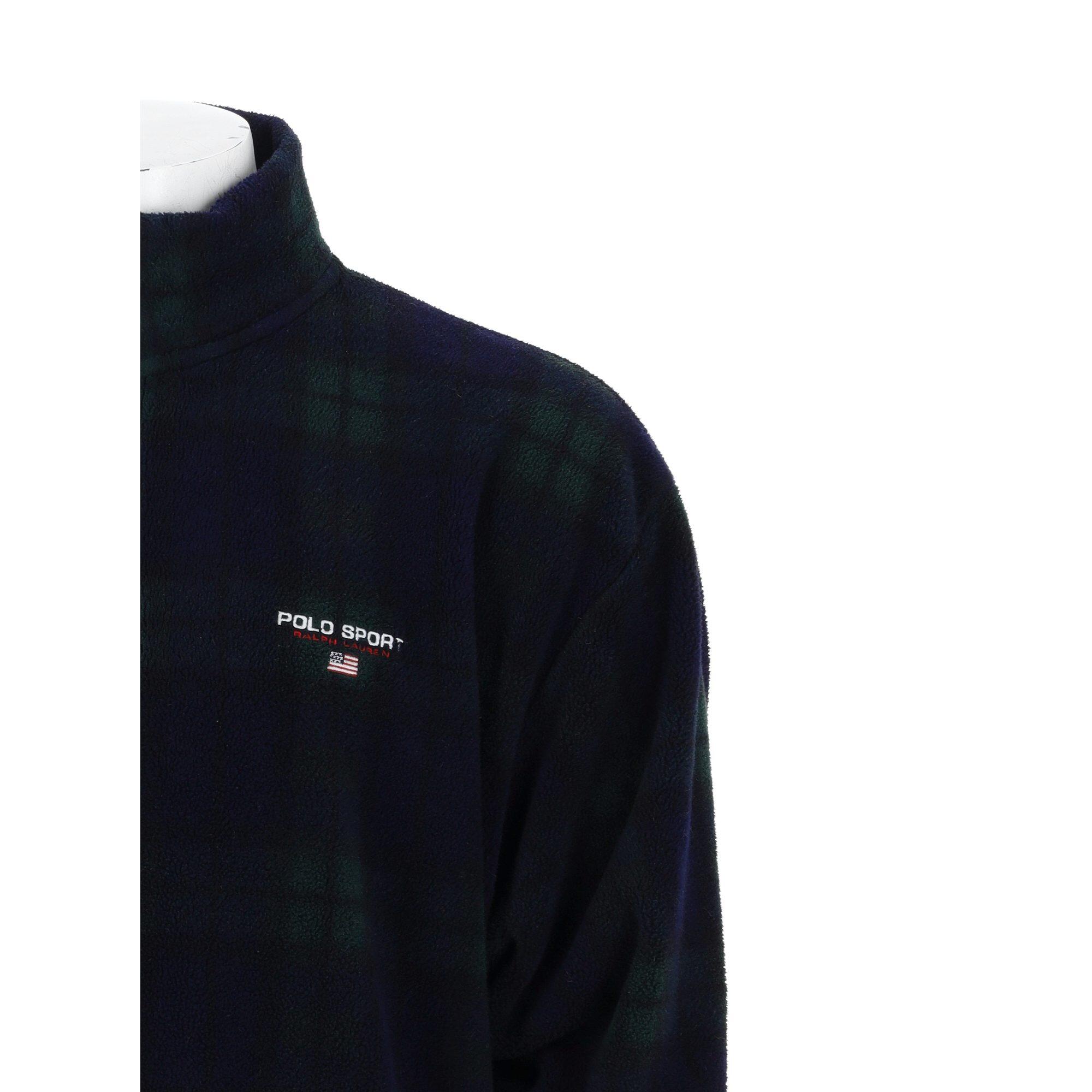 Refurbished - Polo Ralph Lauren Herren Fleecepullover Vintage Y2K - Wie neu 6/7