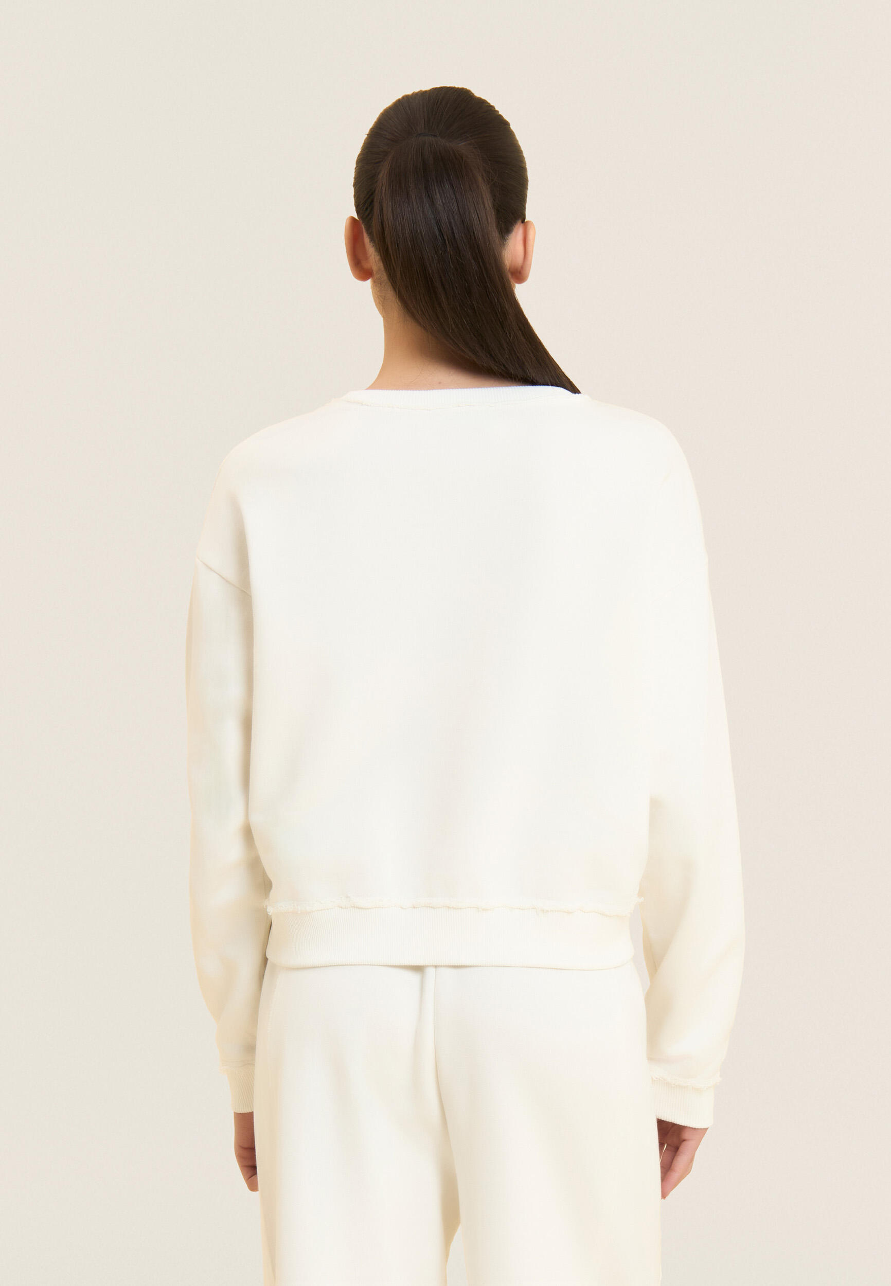 Felpa Cropped Donna con Girocollo Freddy x ELITE 3/5