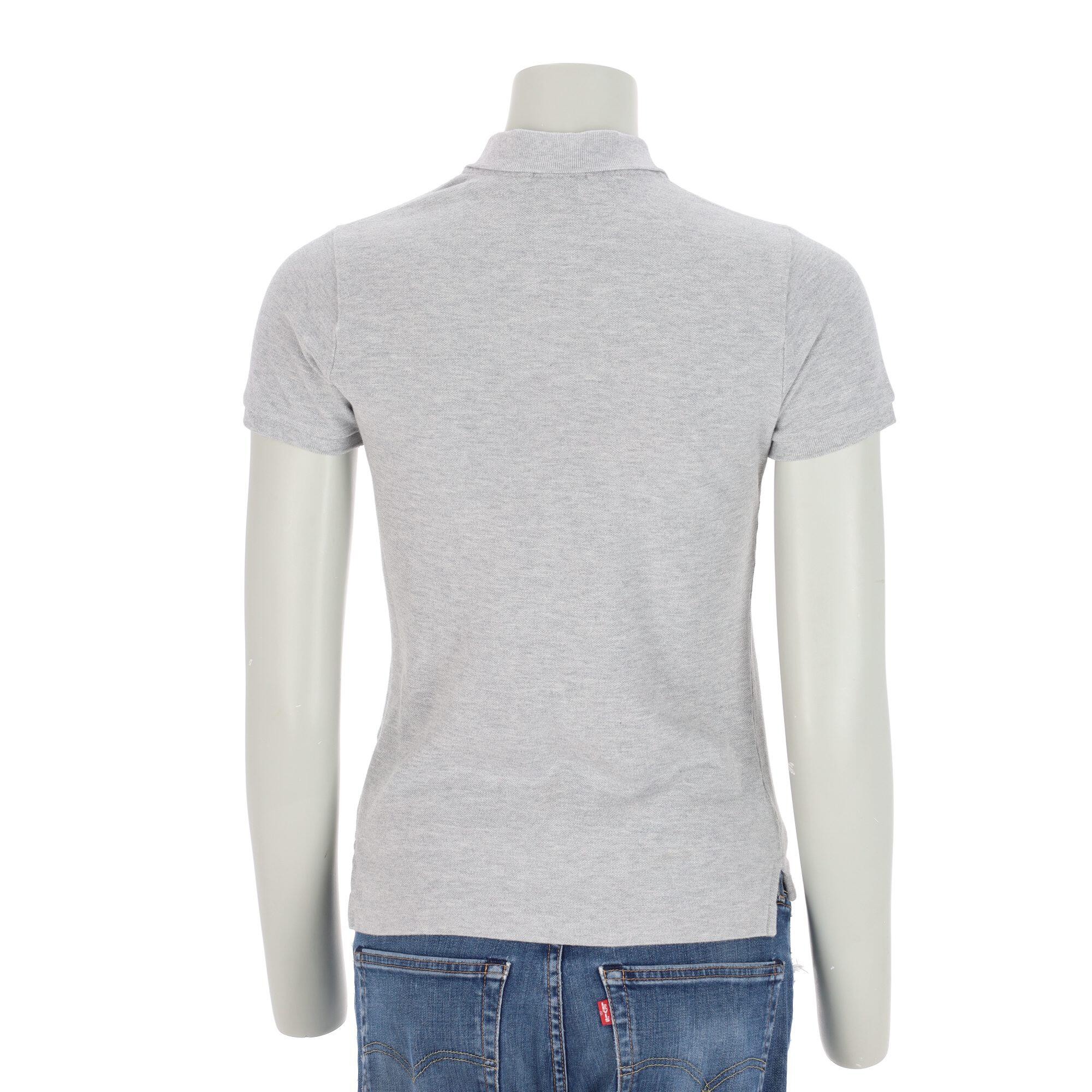 Segunda vida - Camisola Polo Ralph Lauren feminina cinza - Em muito bom estado 2/7
