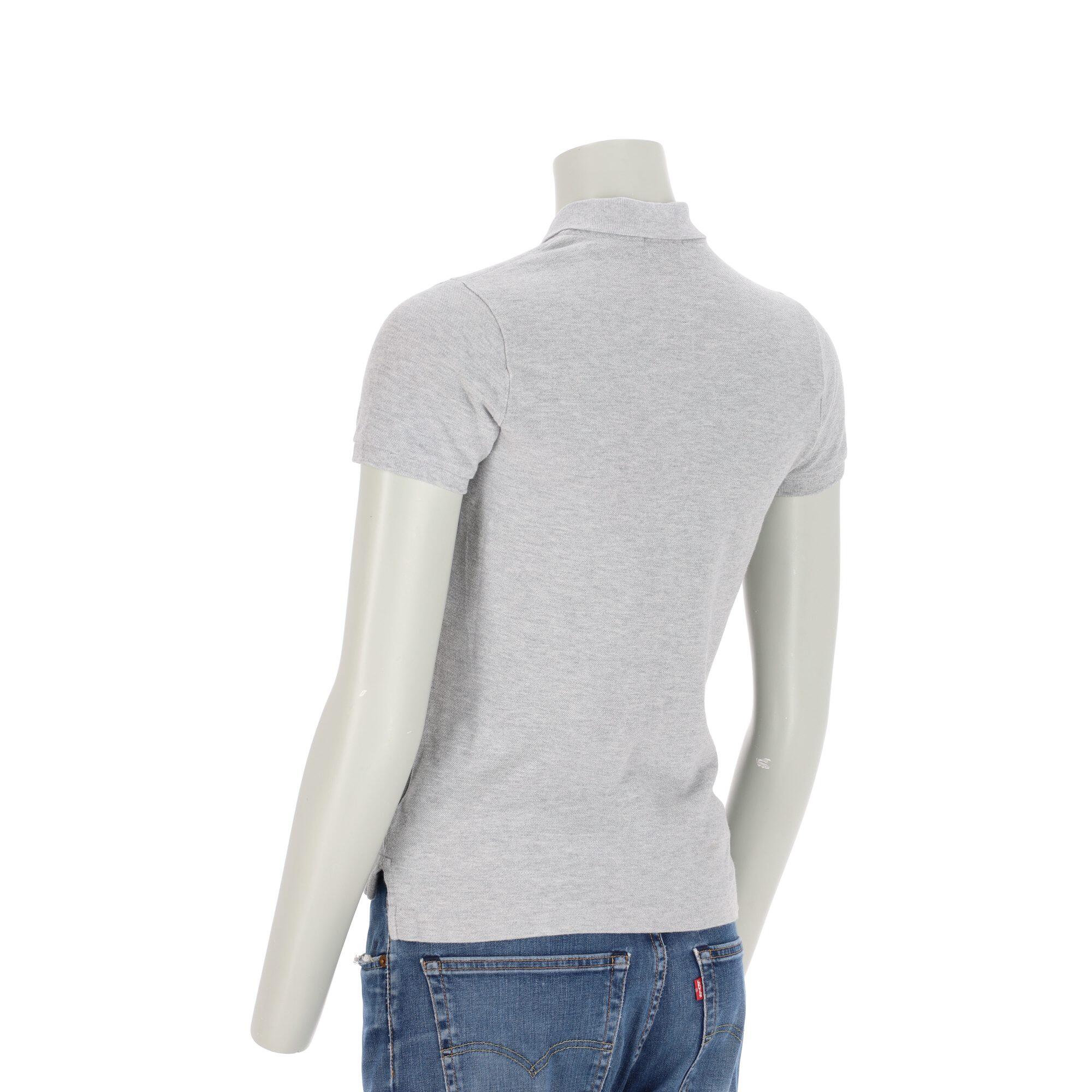 Segunda vida - Camisola Polo Ralph Lauren feminina cinza - Em muito bom estado 5/7