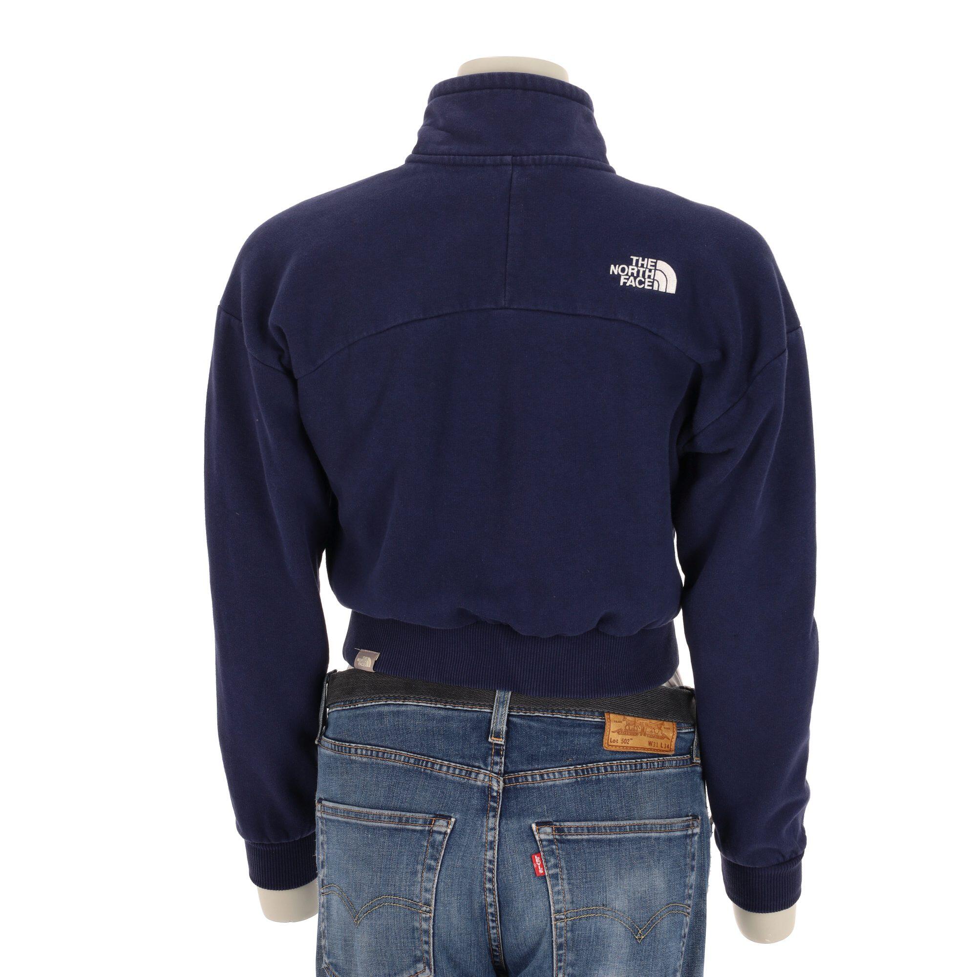 Segunda Vida - Sudadera corta mujer The North Face azul marino - Muy Bueno 2/7