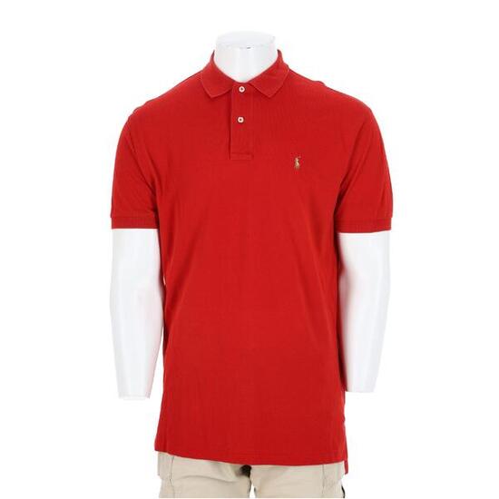 Second hand - Polo uomo maniche corte rosso Polo Ralph Lauren - Stato eccellente