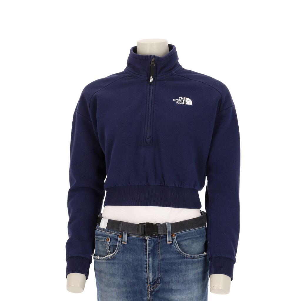 Second life - The North Face Cropped Sweatshirt Women Navy - Very good