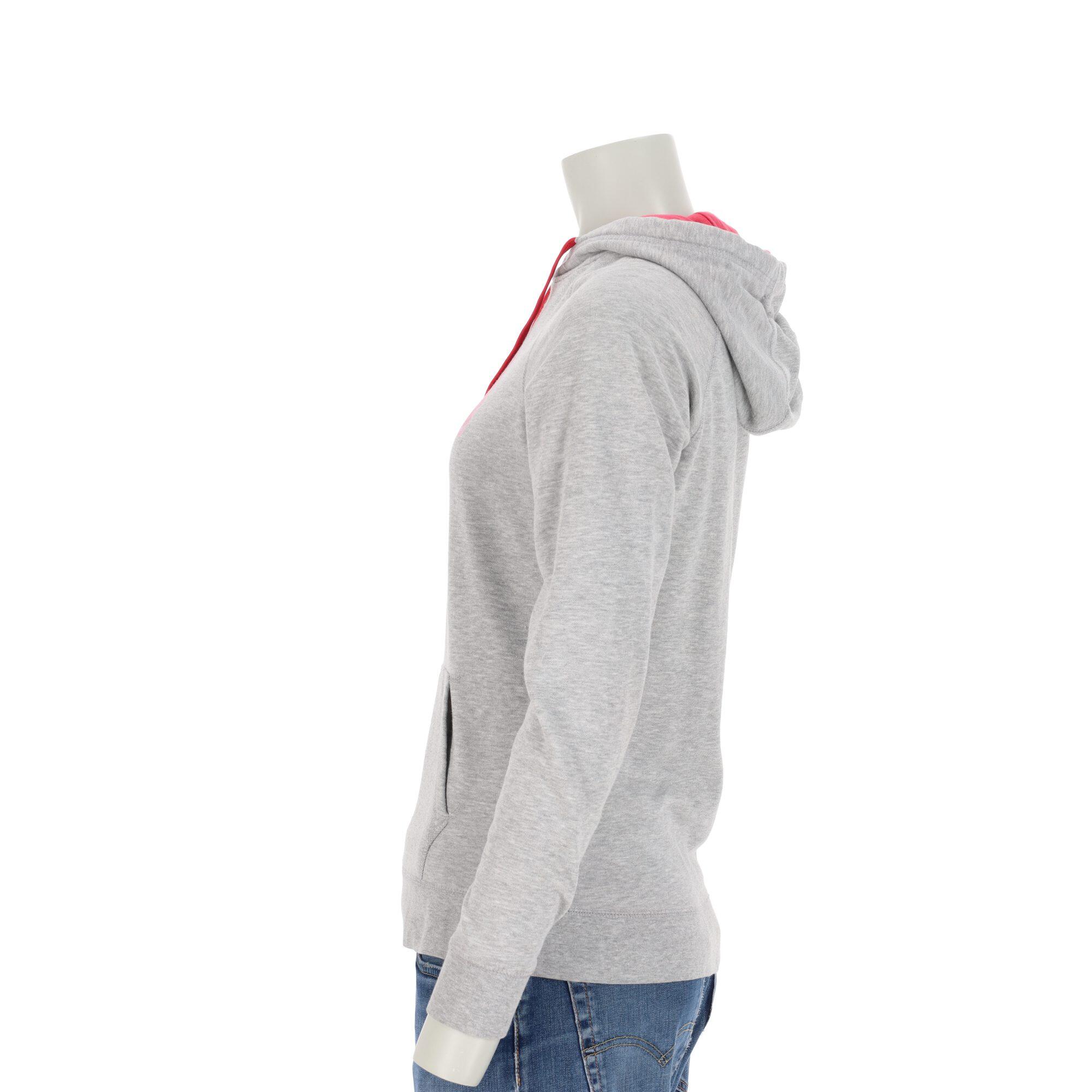 Felpa con cappuccio donna The North Face grigia 3/7