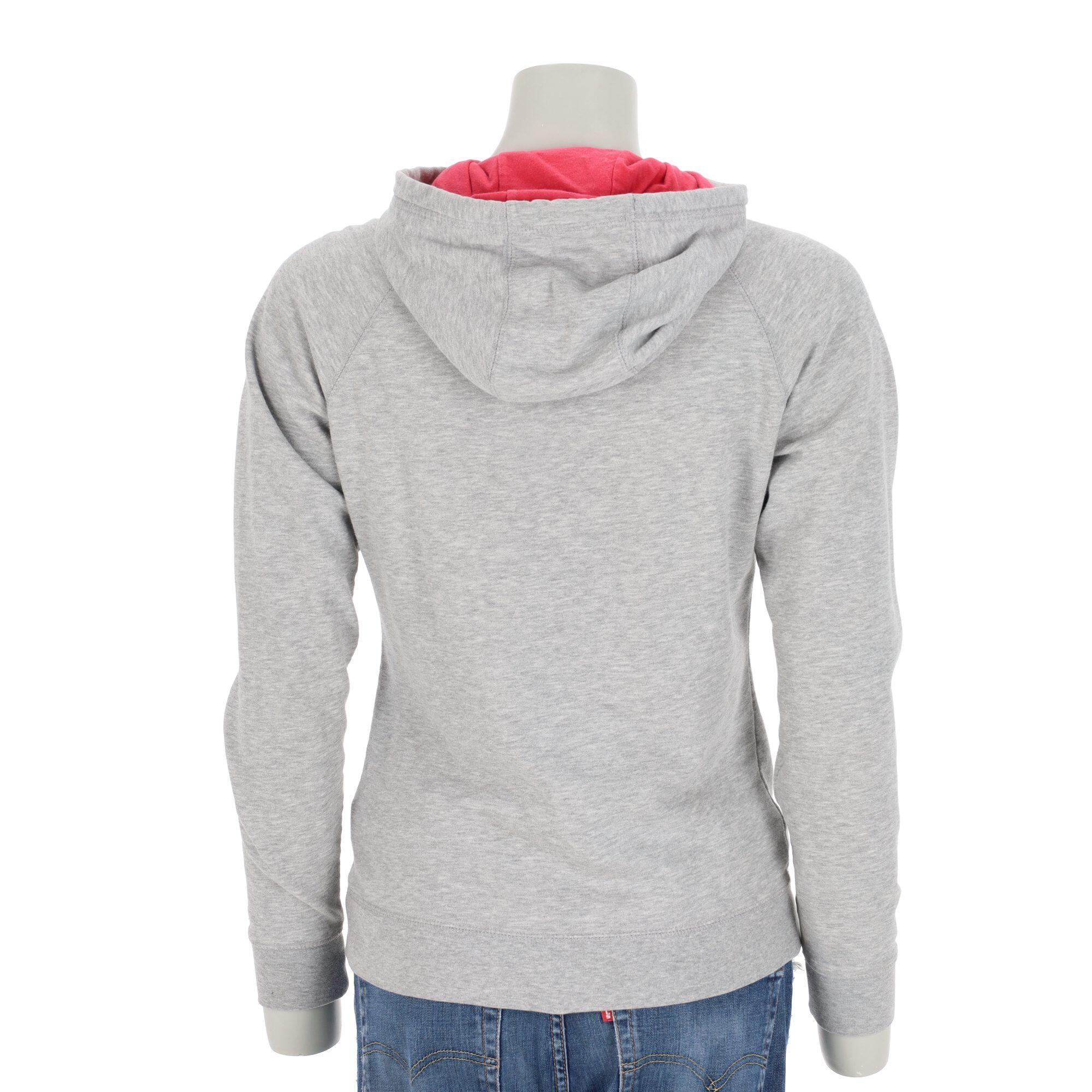 Felpa con cappuccio donna The North Face grigia 2/7