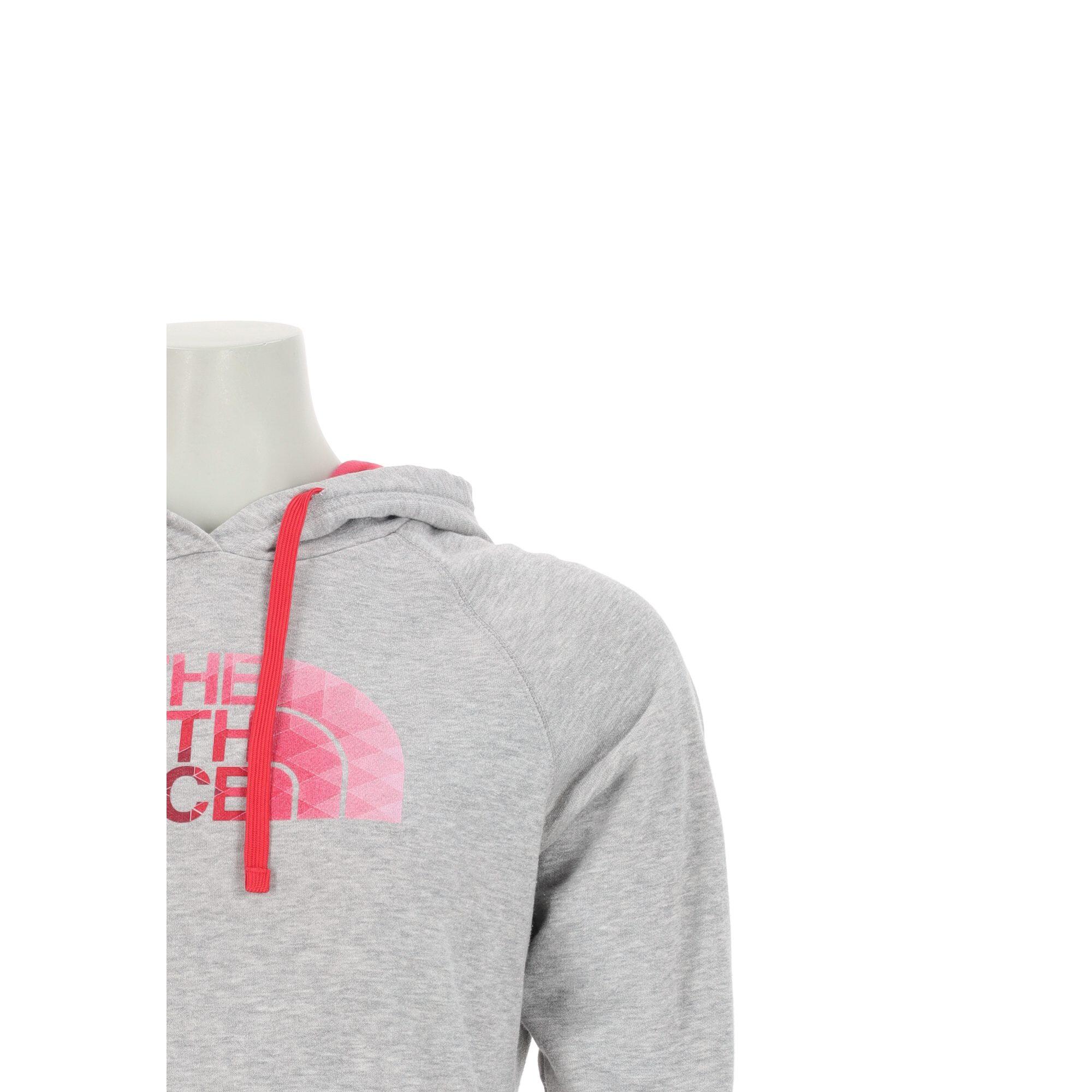 Felpa con cappuccio donna The North Face grigia 5/7