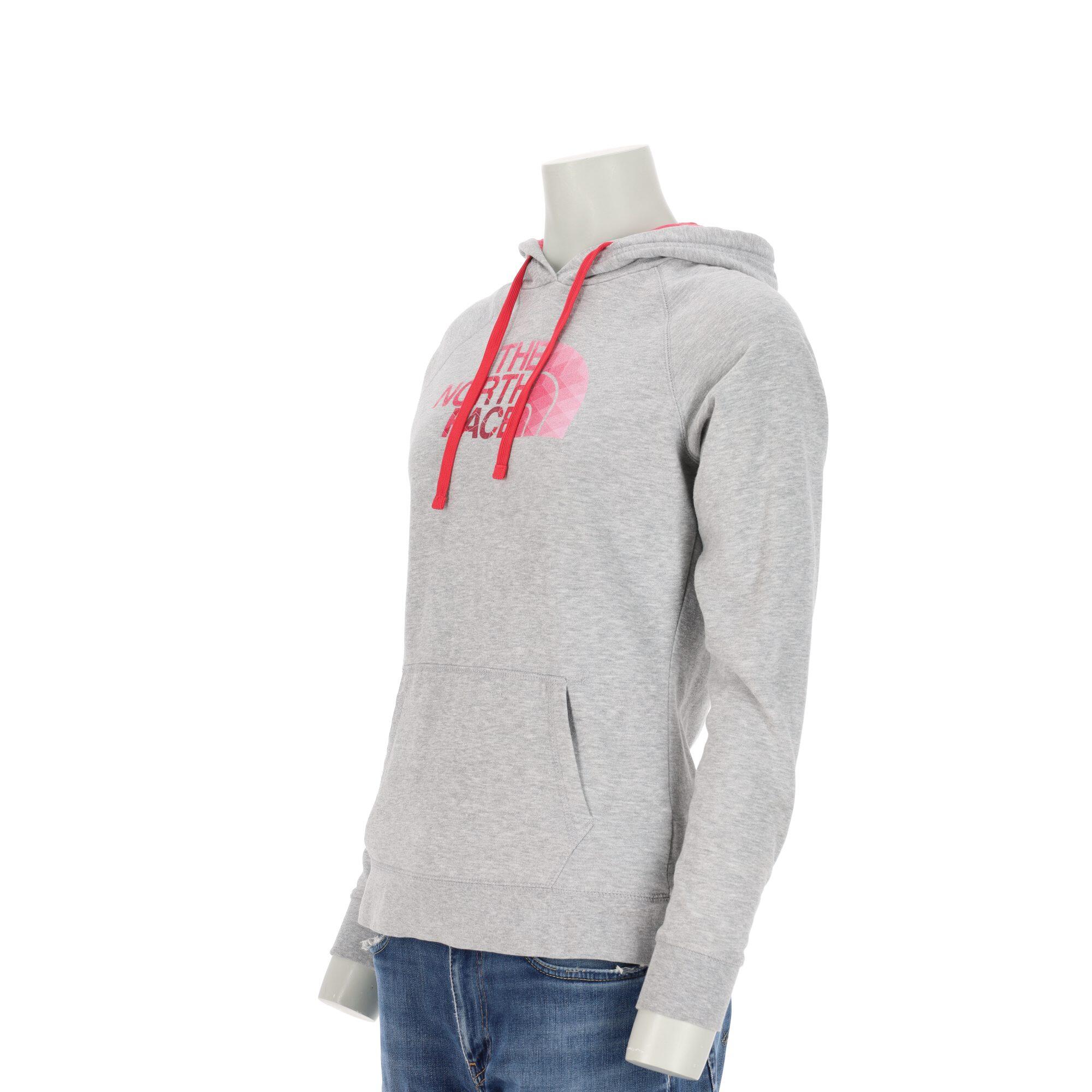 Felpa con cappuccio donna The North Face grigia 4/7