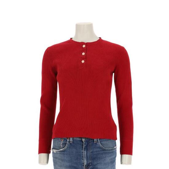 Seconde vie - Pull Femme Bordeaux - Excellent