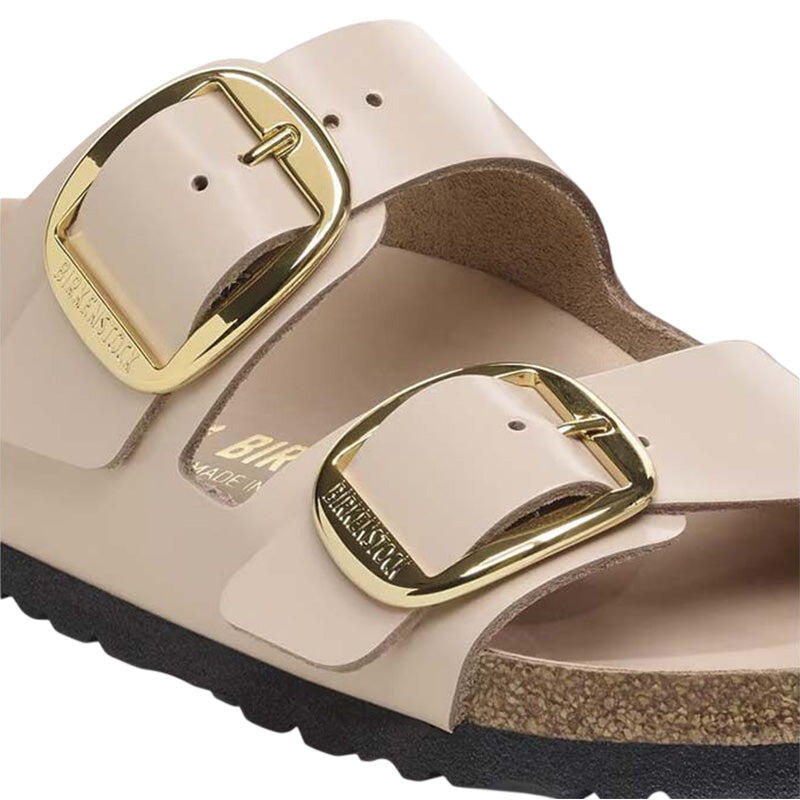 Ciabatta Donna A BIG BUCKLE Beige 6/6