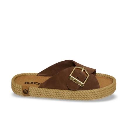 Tongs Casablanca en cuir pour femmes