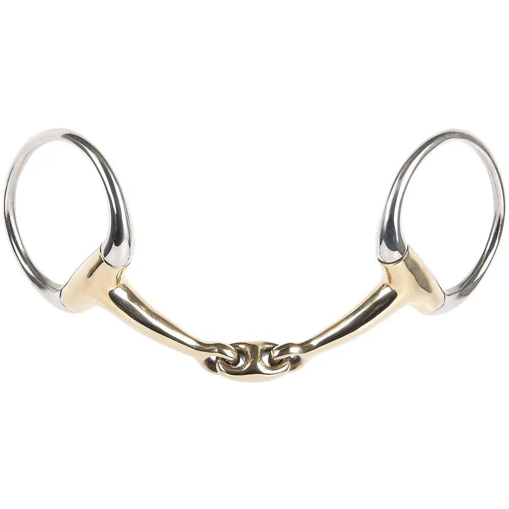 Mors olive pour cheval double brisure anatomique Harry's Horse 1/1