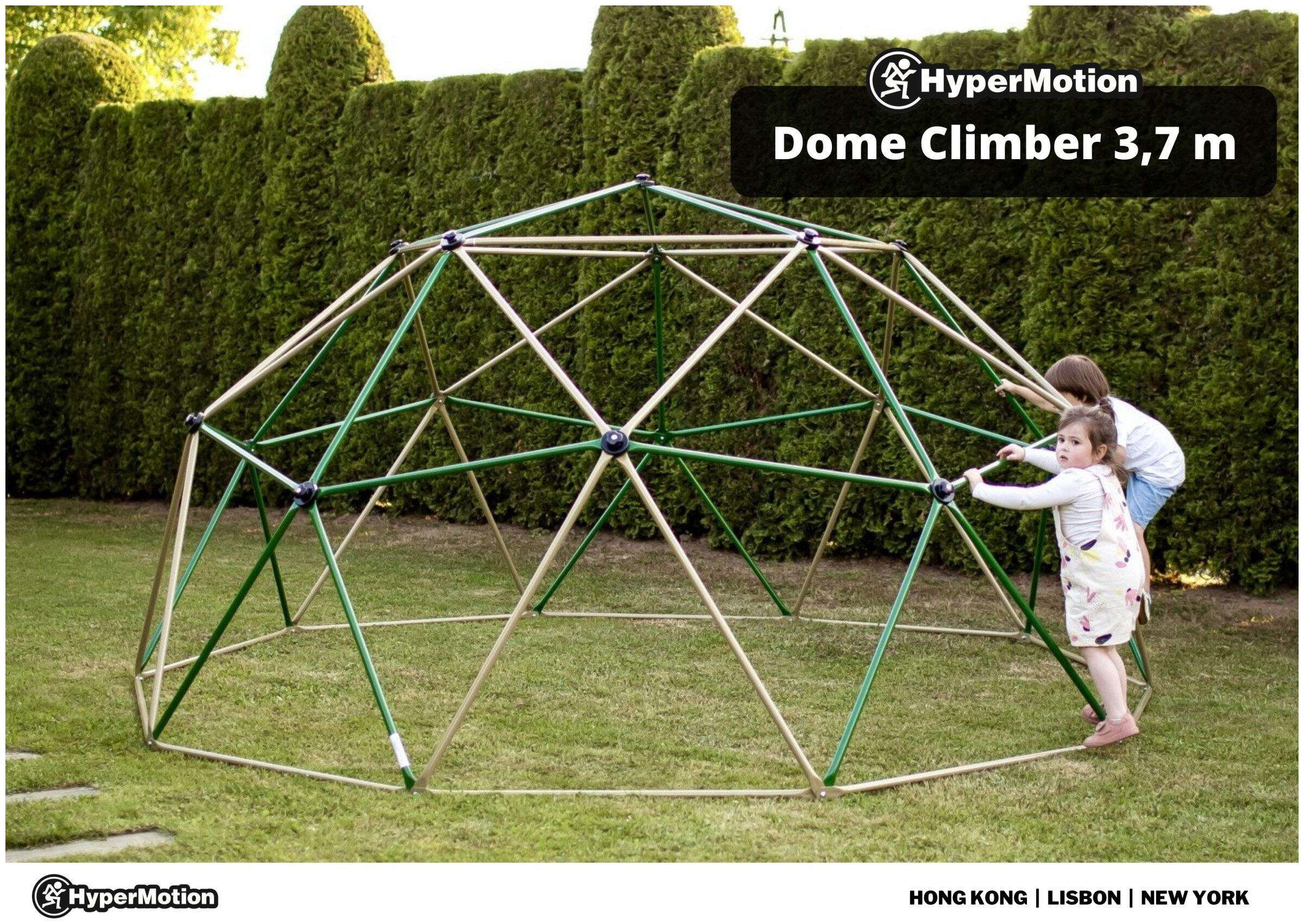 Dôme d'Escalade Aire de Jeux pour Enfants 3+ Max 350kg Certifié EN71 Ø3,7x1,8m 6/7