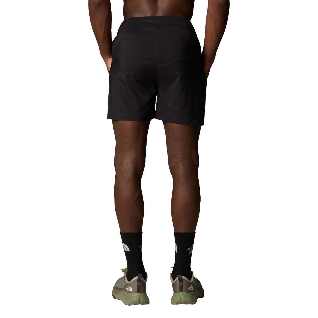 Pantalón Corto Negro The North Face Black de Secado Rápido y Transpirable 4/5